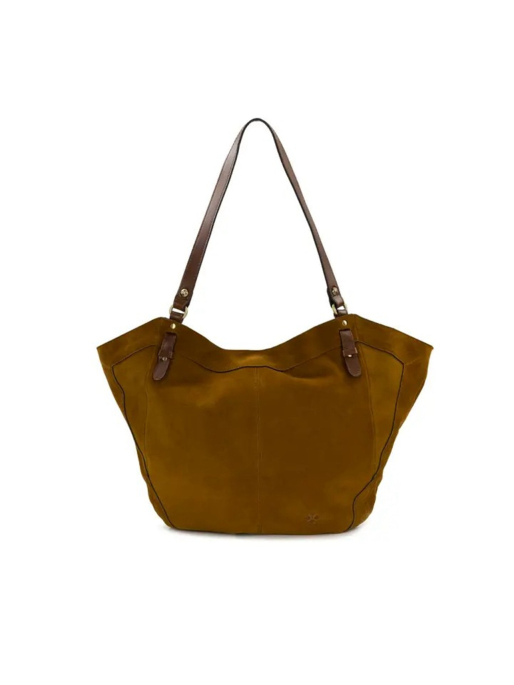 Patricia Liliane Tote - Suede Golden Brown - Picture 6 of 7